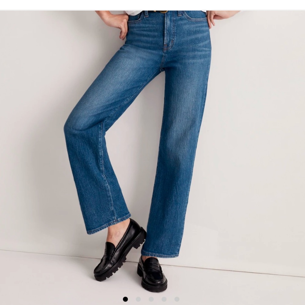 Madewell The Perfect Vintage Wide Leg Jeans
